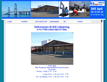 Tablet Screenshot of ike.dk